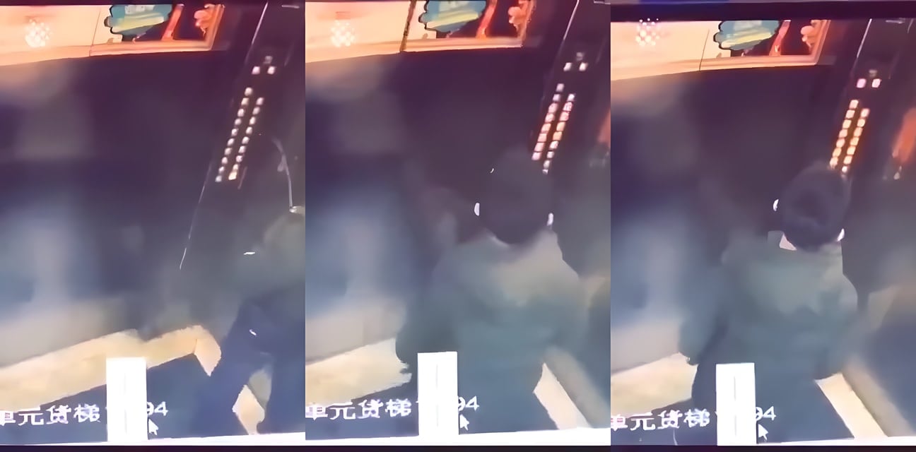小孩电梯按键尿一身！全楼震惊：下次谁敢坐？