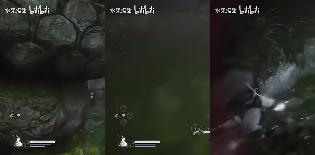 黑神话悟空惨遭极品妖精调戏破防！巨乳诱惑狂撩骚 猴王把持不住当场喷射