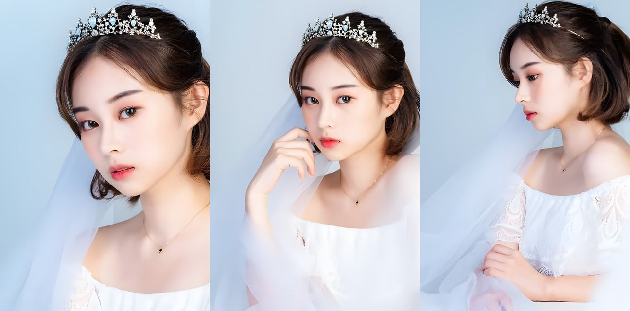 清纯新娘婚纱私拍流出！绝美嫩模婚纱下藏惊人秘密