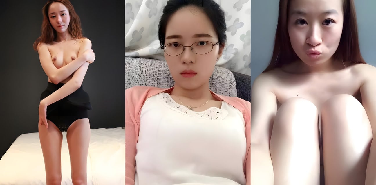 眼镜清纯少女私房裸照流出！白天乖乖女 夜晚变骚货自拍诱惑