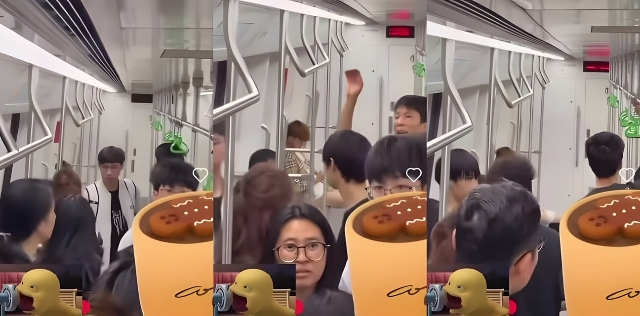 南宁地铁惊爆！男子当众打飞机露生殖器太牛逼
