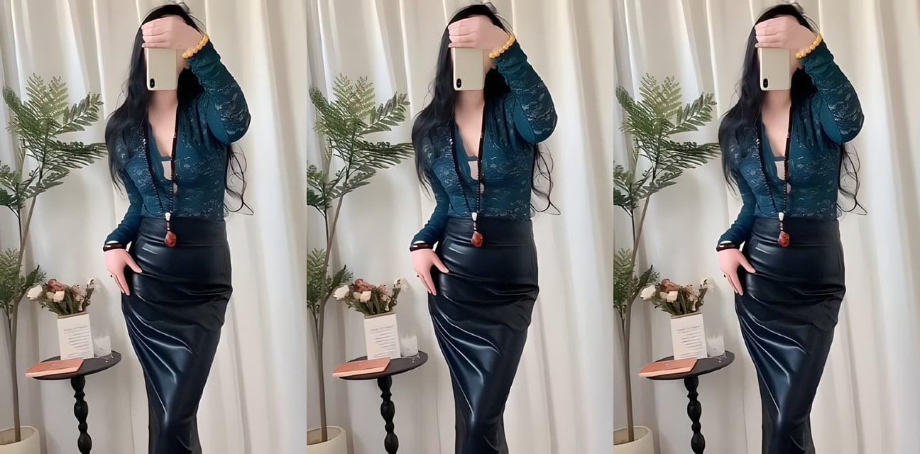 黑丝美乳少妇被神秘男调教曝光！粉嫩奶子越揉越舒服牵绳play全记录