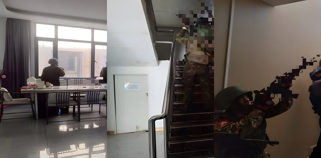 缅甸妙瓦底园区突袭劲爆内幕！军方抓捕裸体少女狂欢现场全曝光