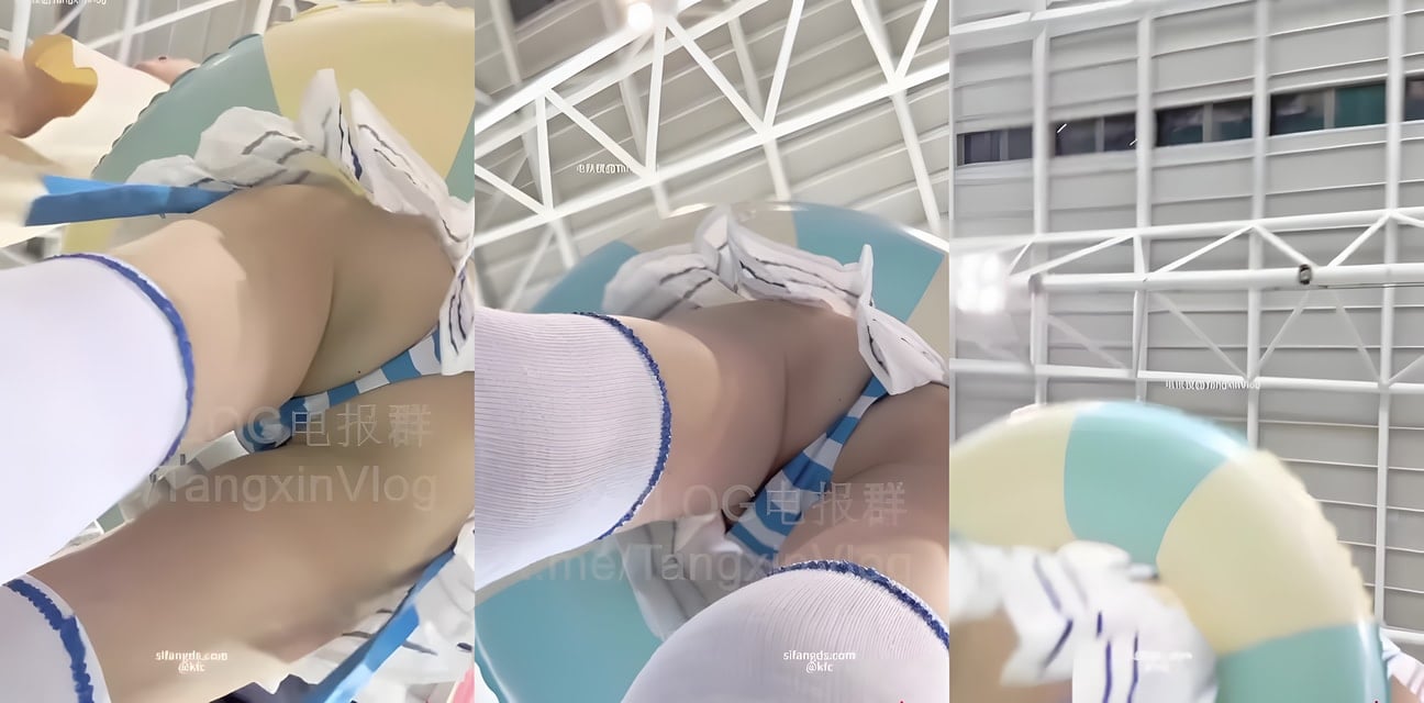 漫展狂欢实录！cosplay美女现场真枪实弹 勾引粉丝野战高潮