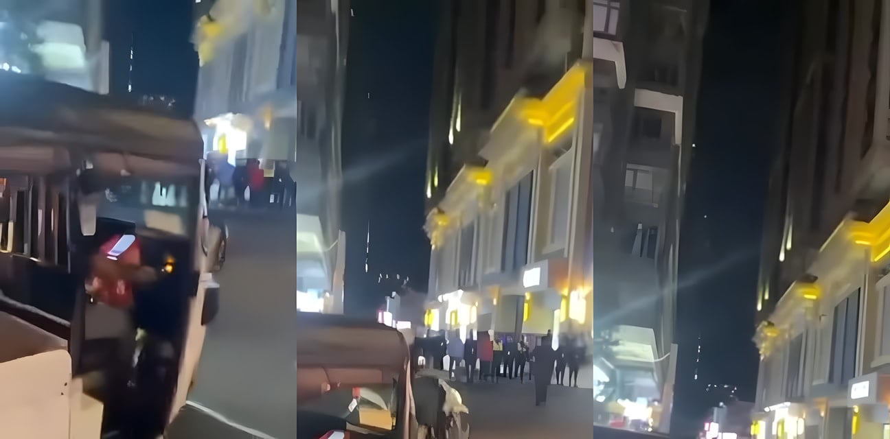 金边太子大厦惊天大瓜！警车包围抓捕嫩模群P趴体现场！极品学生妹全裸尖叫逃窜