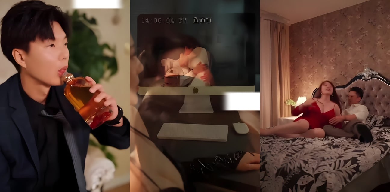 大陸擦邊短劇 今夜不眠 疯狂试爱