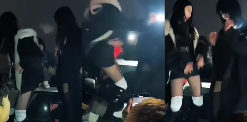 抖音爆火临夏瓜！车顶跳舞甜美学生妹聊天记录曝光 骚话连篇反差母狗太劲爆