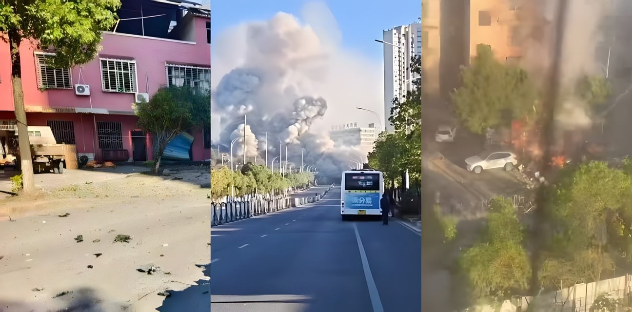 浏阳烟花老板实名爆黑料！举报腐败官员吃拿卡要绝望吞药自爆门店大楼崩塌
