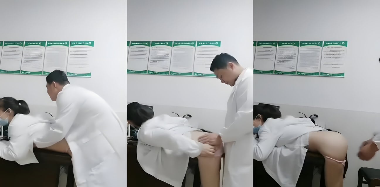 医院惊爆！光天化日医生护士直接开干狂欢内射