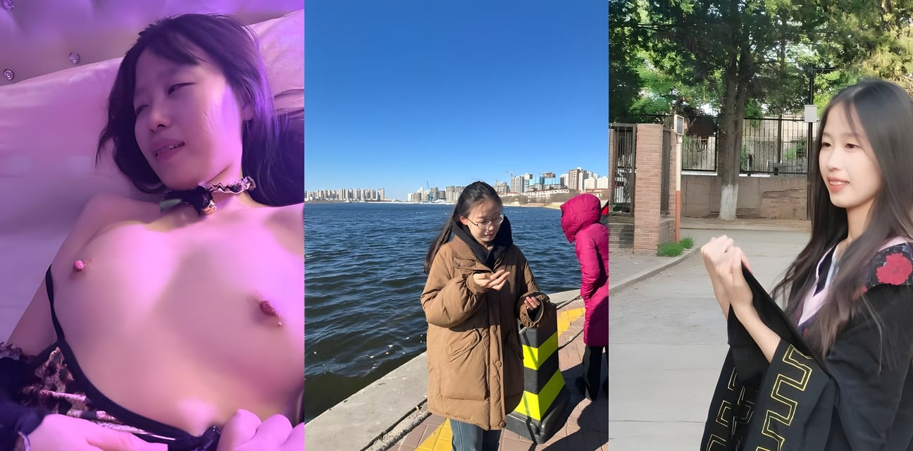 反差学霸嫩模穿情趣内衣勾引男友狂干 淫骚浪叫高潮迭起！
