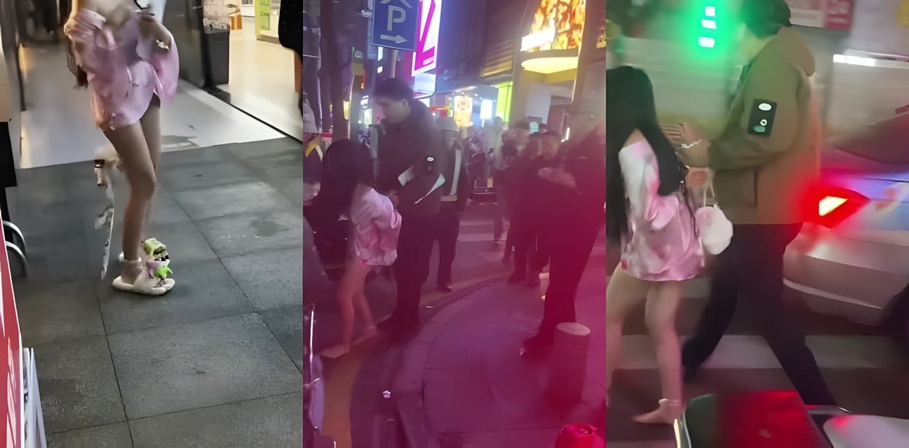 长沙解放西街头惊现暴露女子又被抓！一波未平一波又起