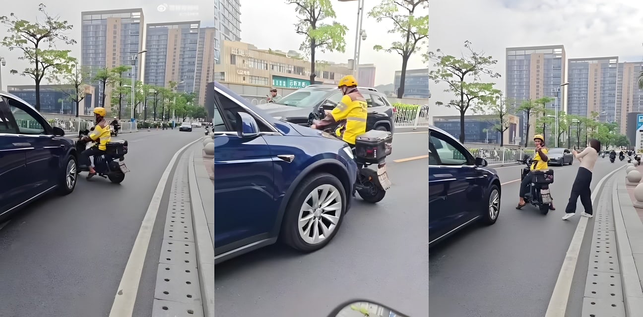 嚣张小仙女扔外卖砸饭碗！不怕暴雷外卖小哥当场翻脸？