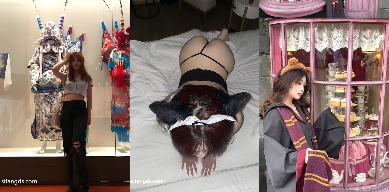反差女神大学生性爱流出！生活照清纯甜美妹，脱光秒变骚母狗狂求内射