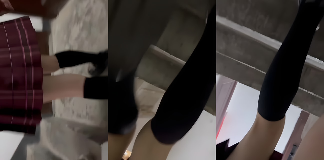 顶级套路大神诱骗极品学生妹！格子裙JK嫩模心甘情愿口交骑乘 被无套后入内射鲍鱼啪啪浪叫