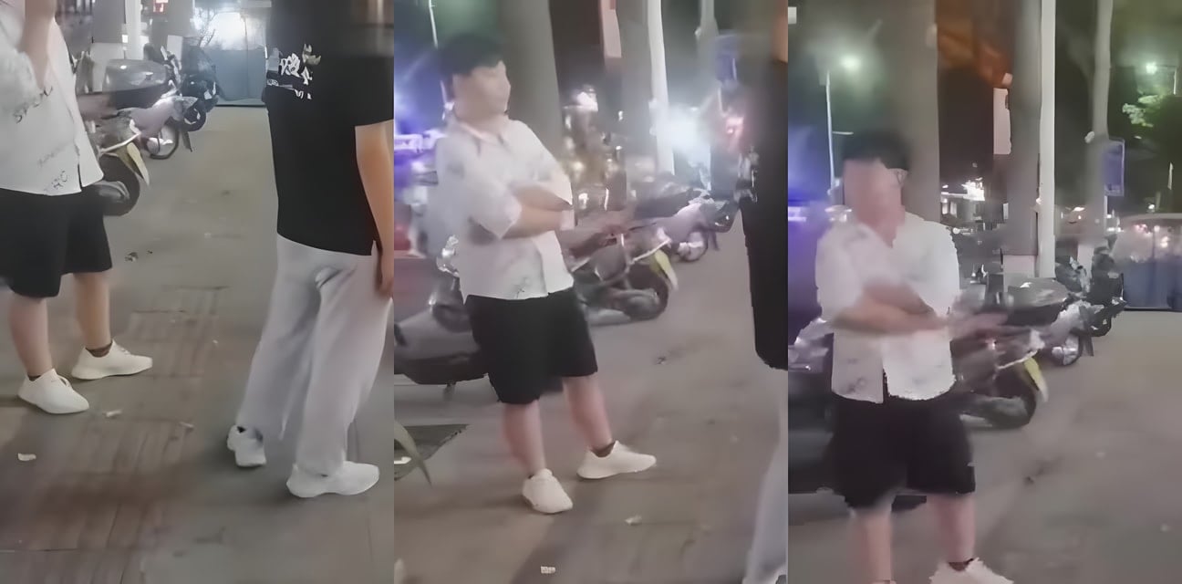 極品學生妹沉迷小混混鬼混 父母抓現場不肯回家 混混當眾侮辱爸 她竟護著繼續狂歡