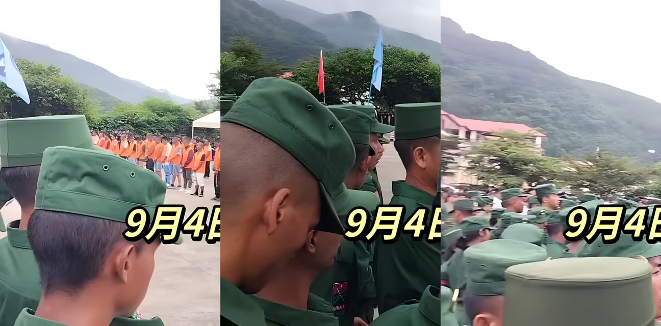 佤邦公判大会惊天大瓜！高官包养极品嫩模 公审现场火辣脱衣 劲爆视频全网疯传