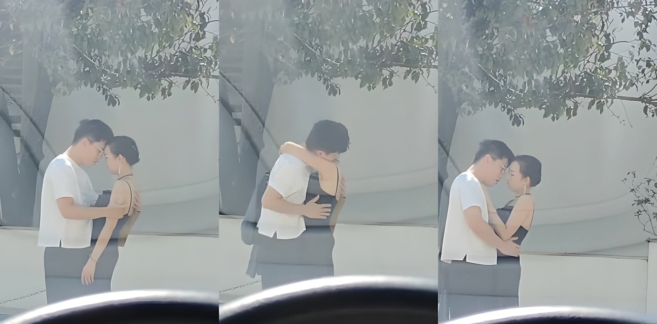 街头热吻大瓜！清纯少女大胆公开放纵 舌吻狂吸引爆围观