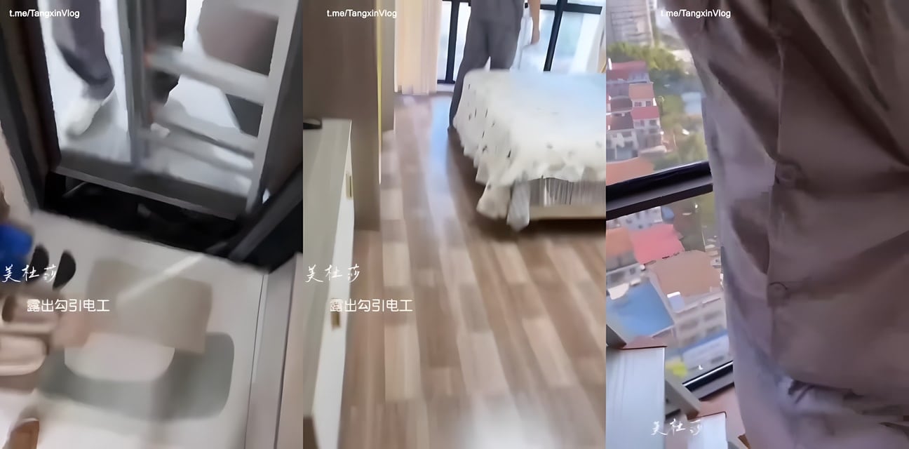 糖心VLOG劲爆开档白丝！清纯少女黑丝勾引猛男 野外狂欢内射高潮