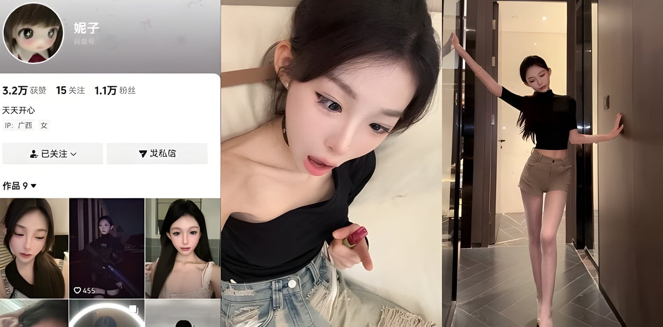 抖音妮子roo8888s超極品甜嫩瘦主播高能福利爆了！