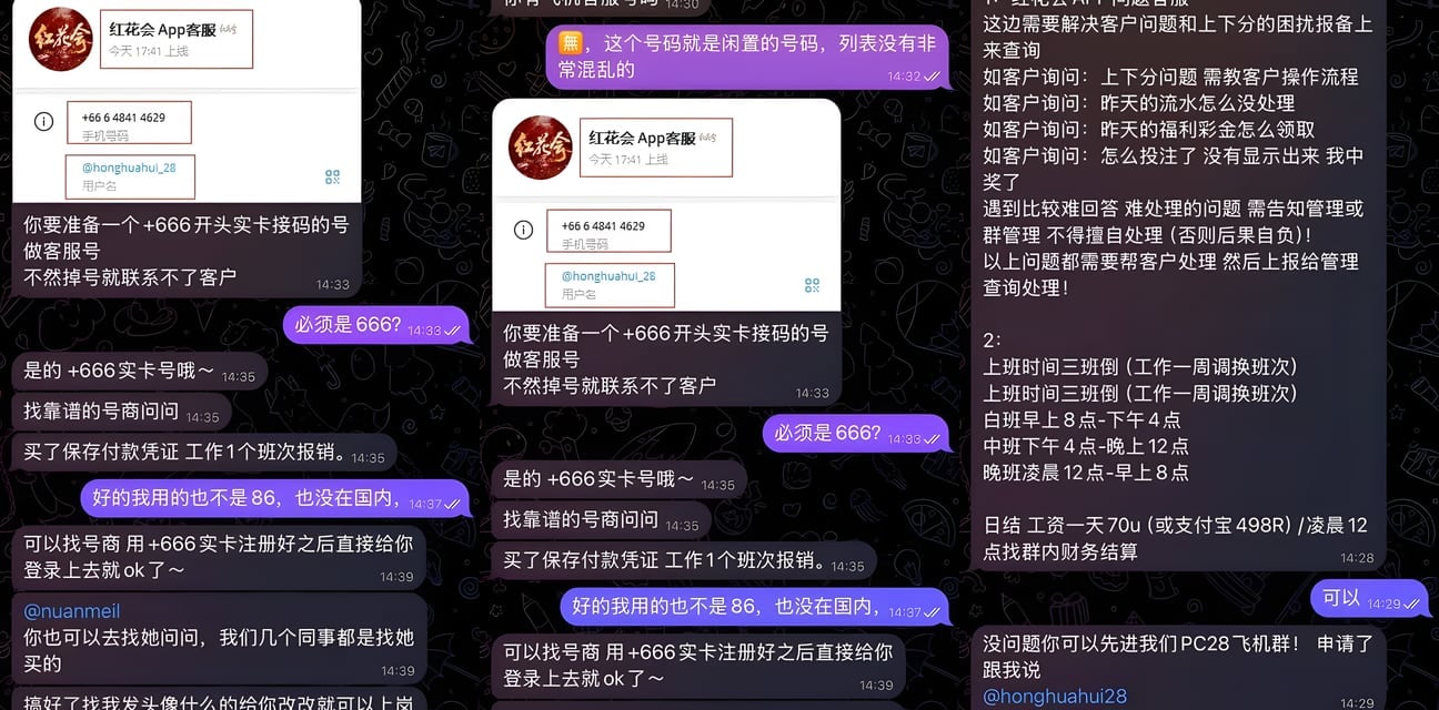 暖妹红花会诈骗全过程曝光！贪心妹子被骗光666实体卡后设备踢飞哭晕