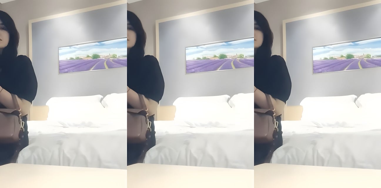 杏吧-黑裙美女神秘约会曝光！酒店激情互动全过程流出