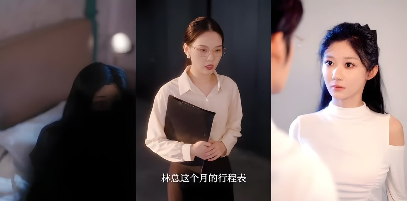 擦边短剧 黑莲花她只想活命