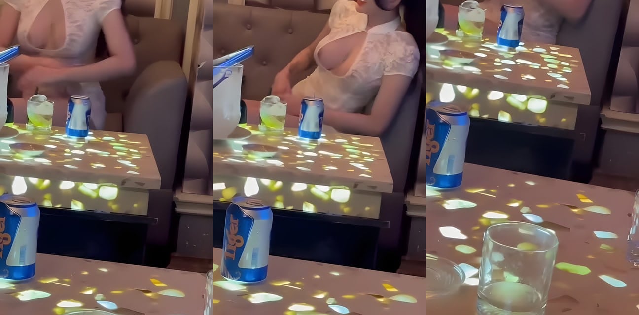 抖音骚货不慎走光！巨乳半露奶子全漏 网友狂喷精液