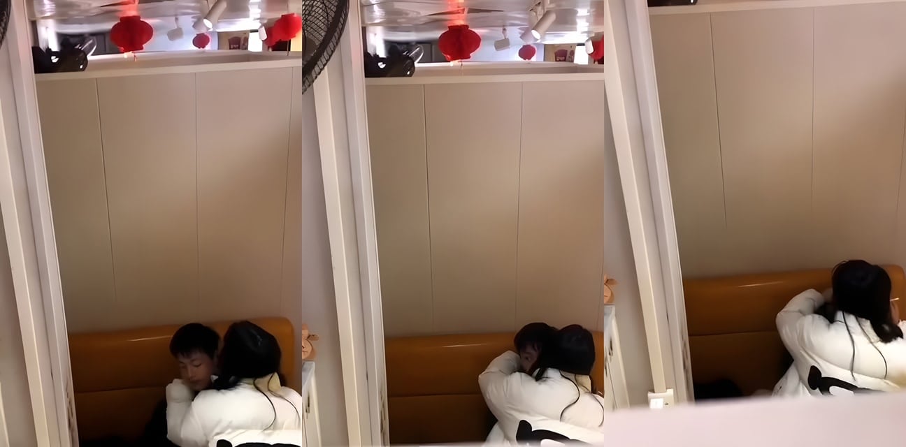 餐厅包间偷拍劲爆！甜美小妹骑乘猛男技术超娴熟 上演活春宫被全网曝光