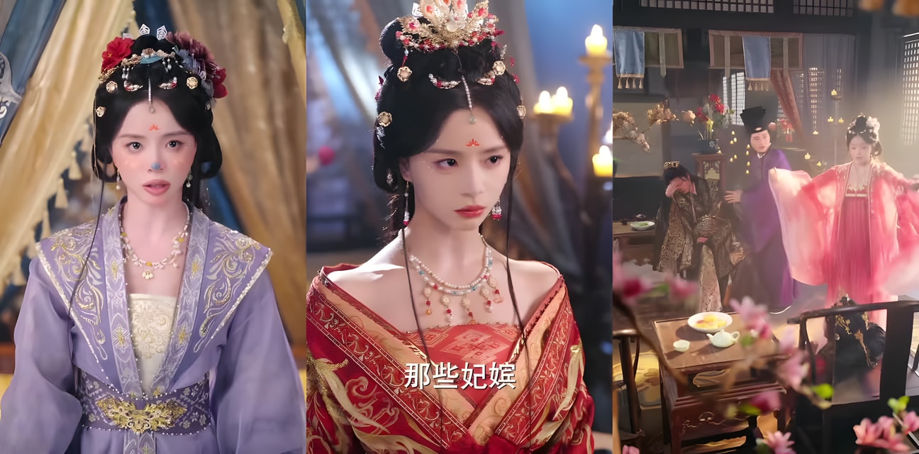 擦邊短劇 带手机穿越躺皇帝怀里刷短剧