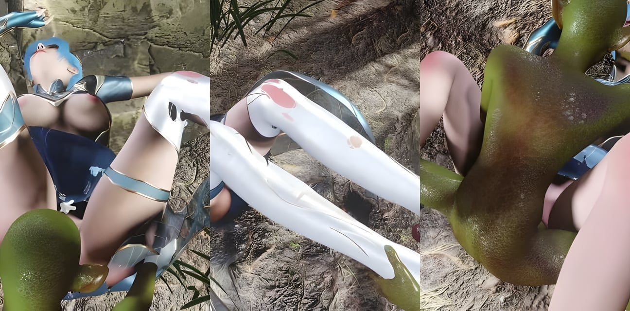 性感御姐王冬儿战败被哥布林中出播种