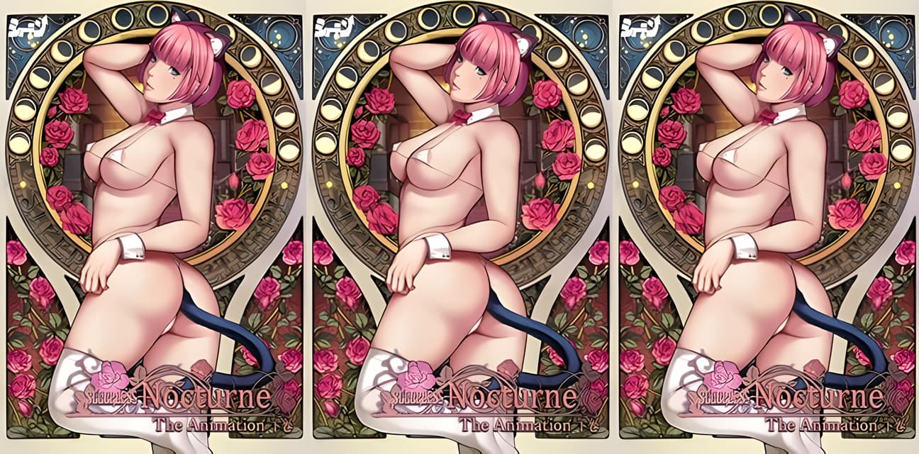 SLEEPLESS Nocturne 2眼镜娘女王调教群交吞精