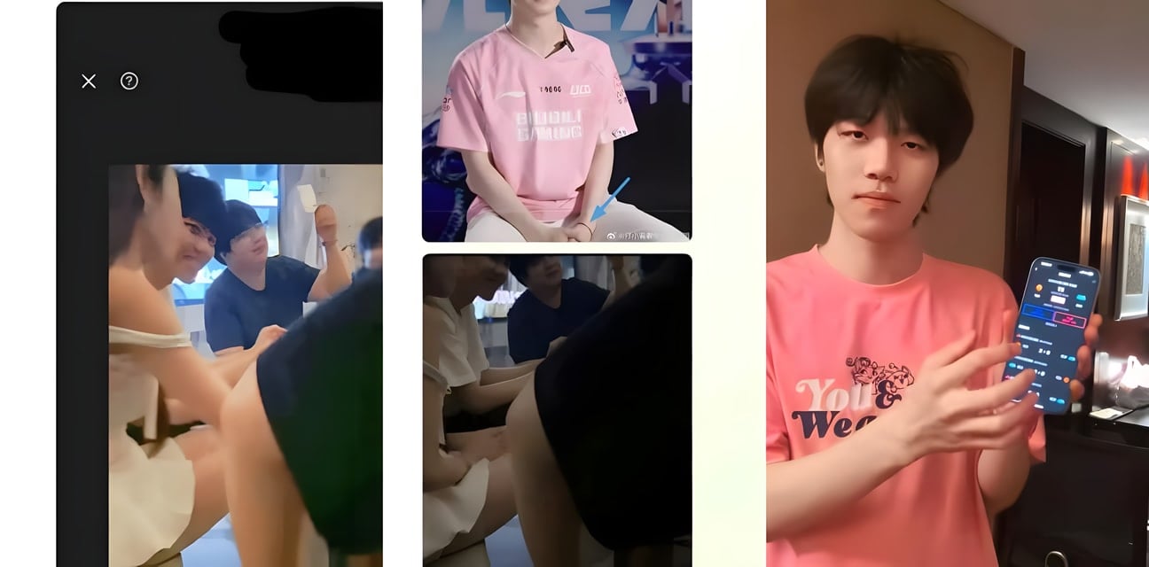 LOL总决赛BLG止步16强后全员上海商K淫趴！搂嫩模狂摸奶走位骚爆