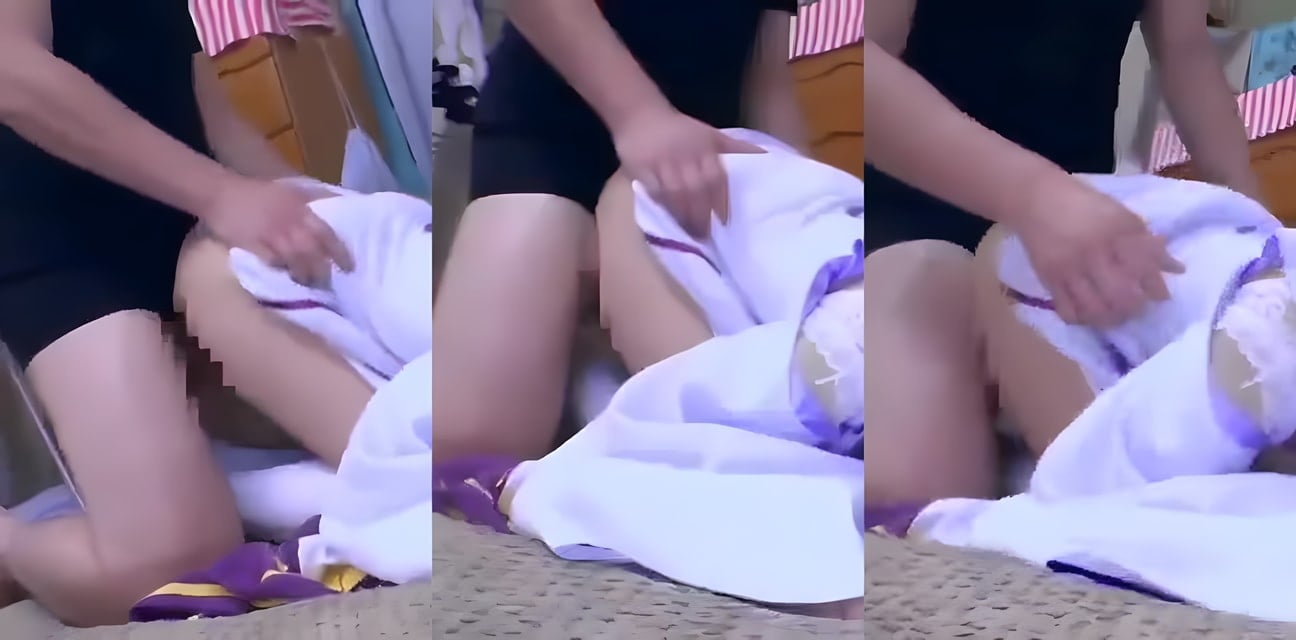 極品清純少女後入狂歡！嗷嗷叫聲響徹房間 嫩穴被猛男狂插高潮失控