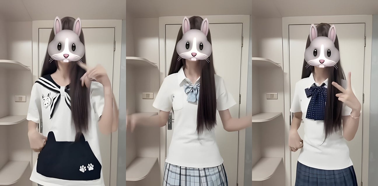 抖音快手網紅幼醬全裸彈力搖！JK白絲水手服母狗熱舞勁爆曝光