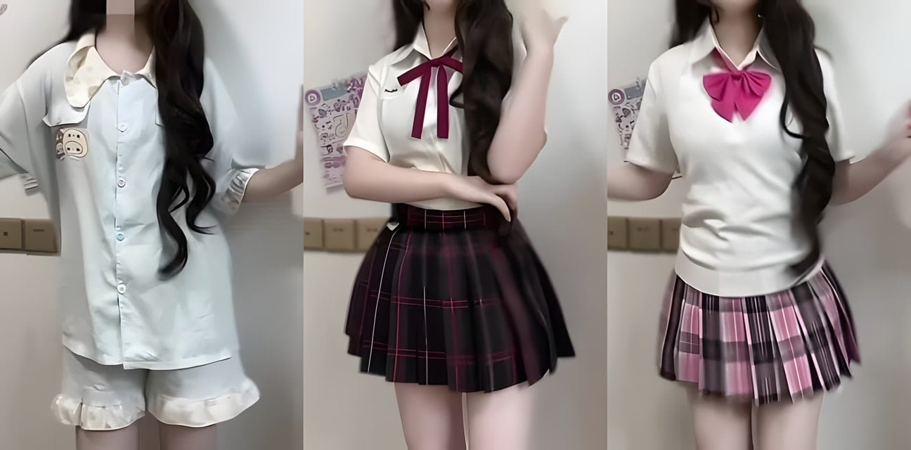 推特cos女主播妲己不会喘原神角色劲爆曝光！水手服旗袍超吸睛
