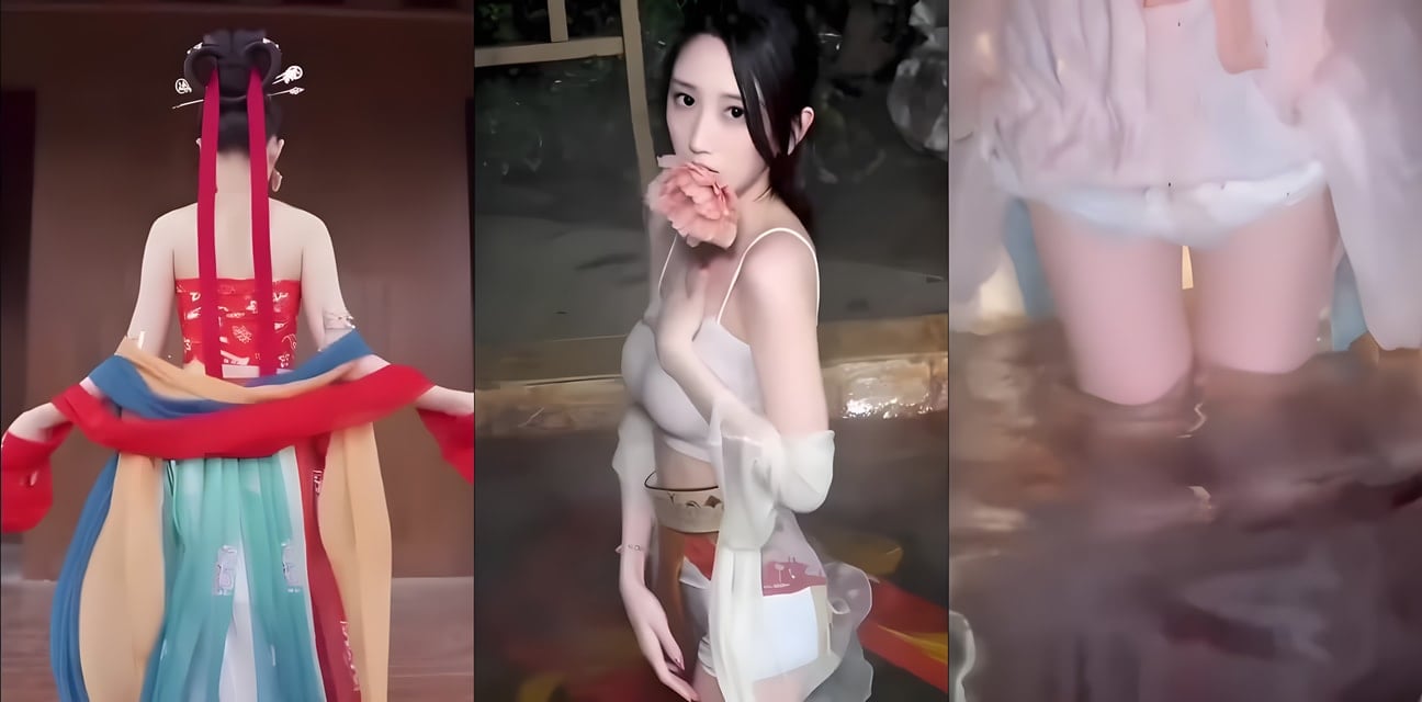 唐僧取经梦碎！弃佛门直奔洗脚城 师徒四人轮番嫖娼狂欢内射不停