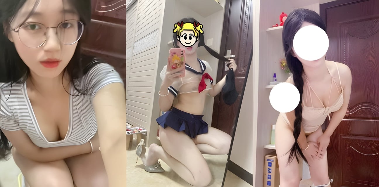 抖音福眼镜嫩妹小棉肥臀M腿道具自慰嫩穴特写