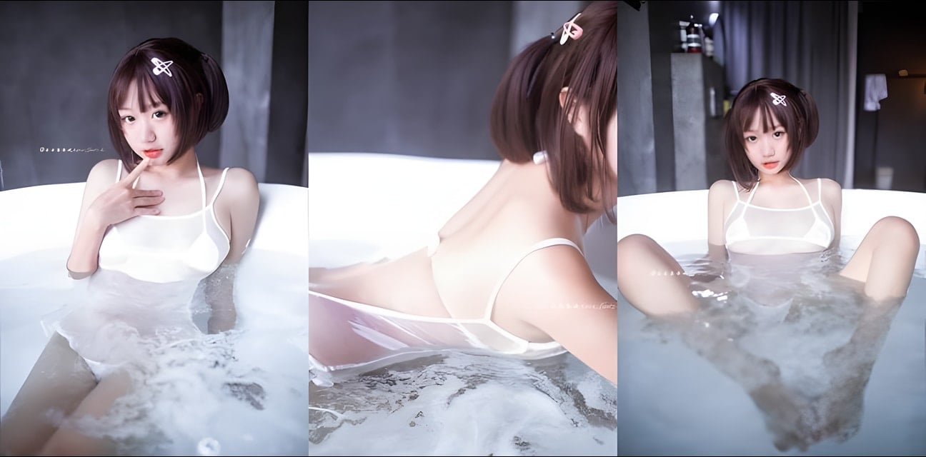 柒柒要乖哦柒柒不可爱写真合集外流！少女私密脱衣劲爆全记录
