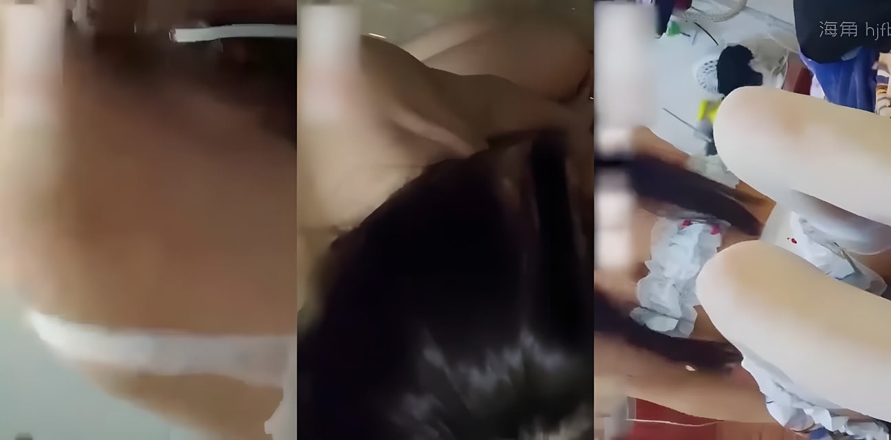 大二极品学生妹调教反差婊！口接尿水吞精白丝足交狂操逼