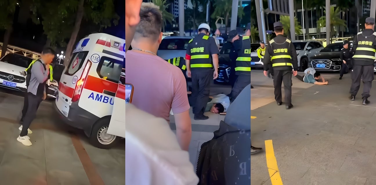 珠海拱北火车站无差别捅人血案！男子手持匕首狂戳路人保安钢叉制服